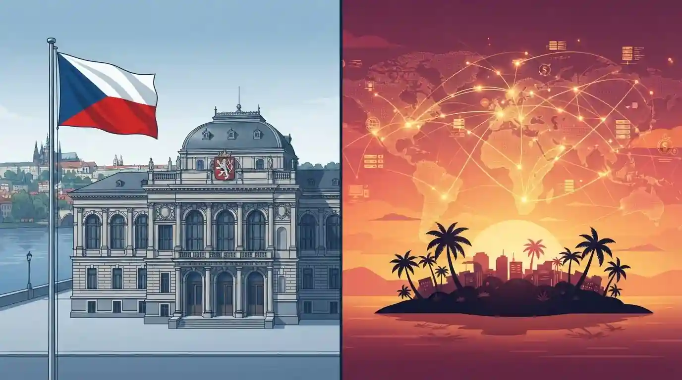 Rozdělený pohled: česká vláda vs. offshore ostrovy