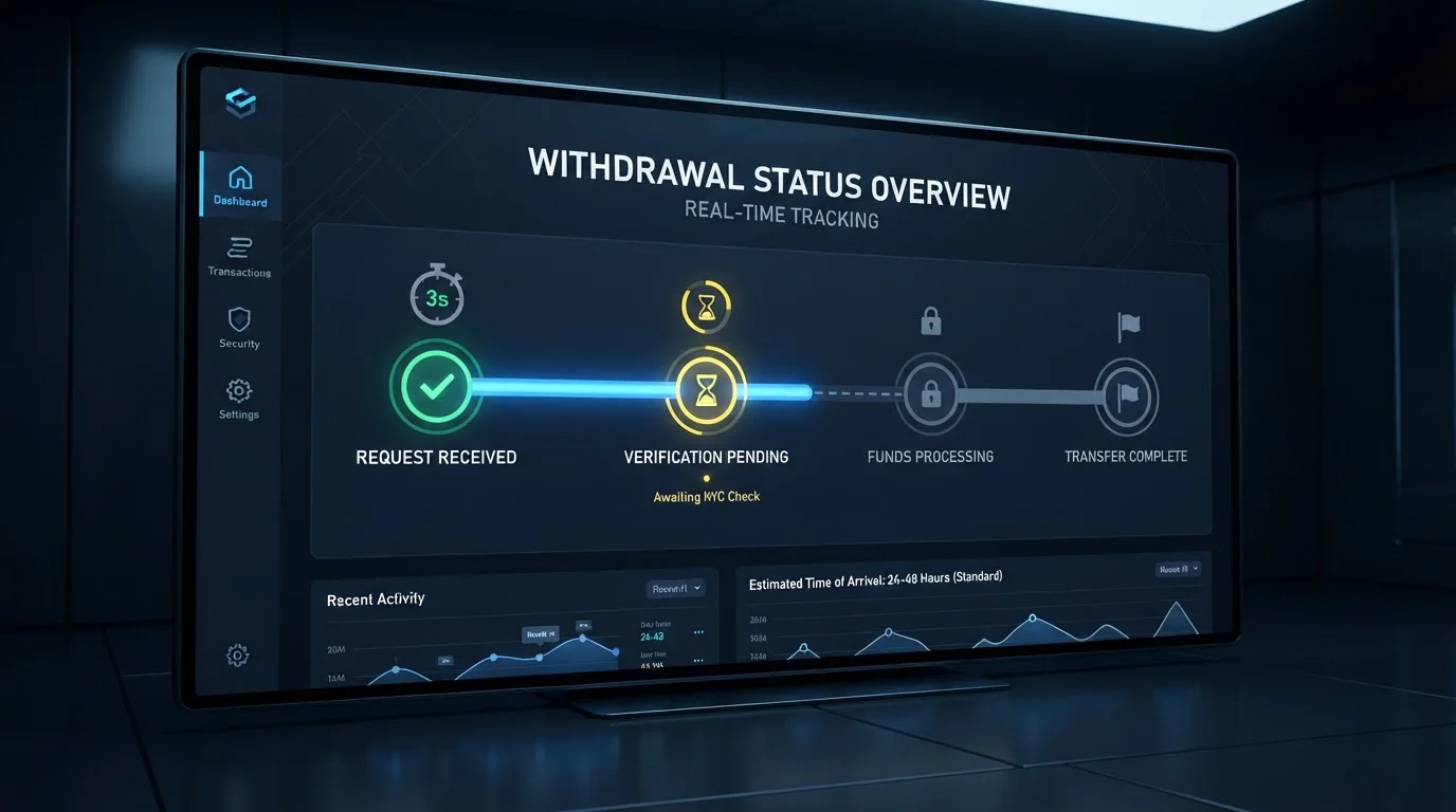 Porovnání rychlosti výběrů USDT z různých casin